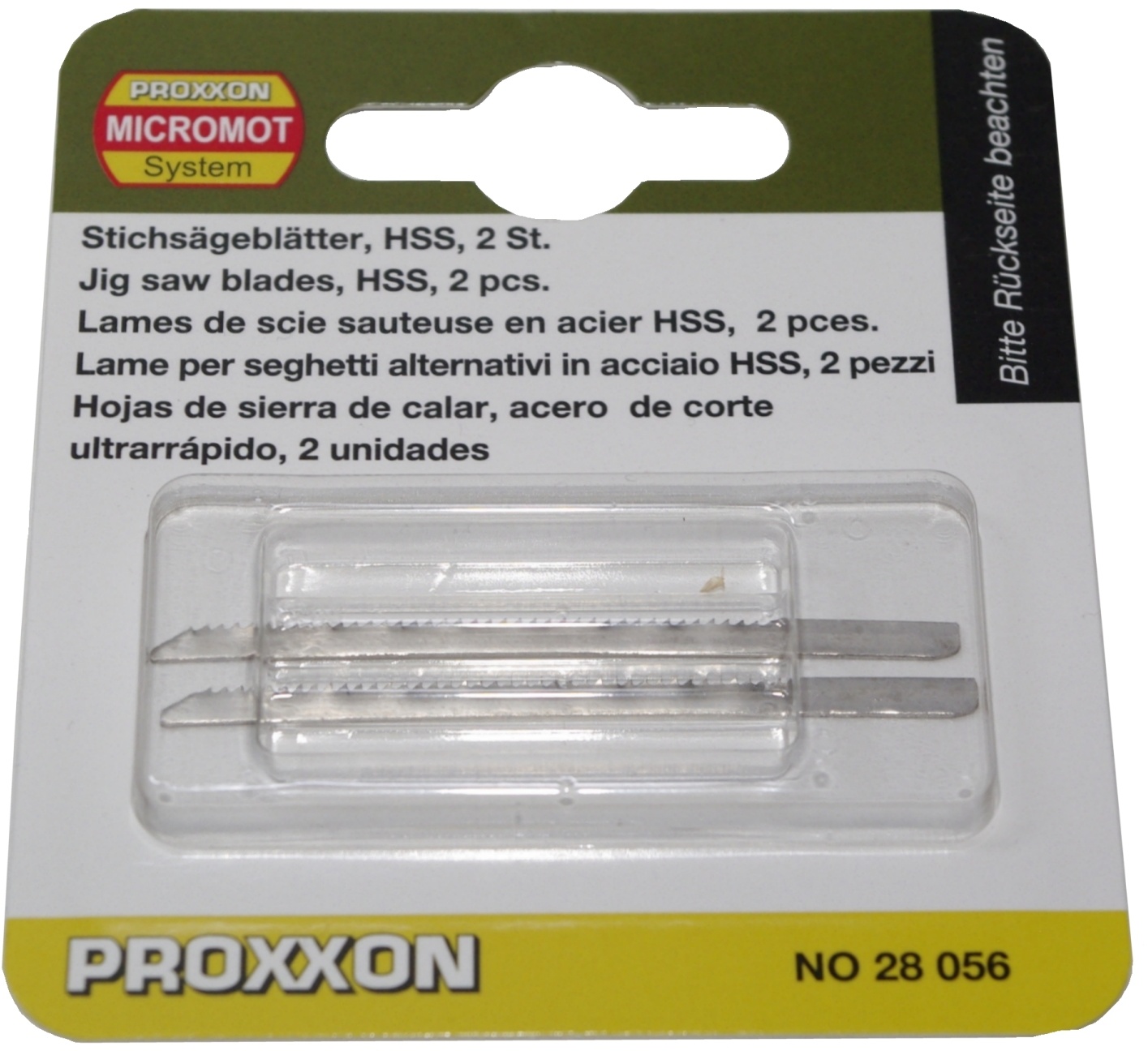 PROXXON 28056 Stichsägeblatt aus HSS - Stahl (Zahnteilung 1,06mm)