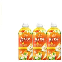 (1L|5,95) 3x1400ml Lenor Weichspüler Wohlfühl Kollektion Orange & Verbene  168WL