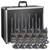 Alinco Team-Set DJ-A-446 EMS-76 150108 PMR-Handfunkgerät 10er Set