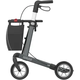 Rehasense Server Aluminium Leichtgewichtrollator anthrazit L 62 cm
