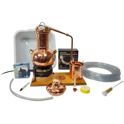 `CopperGarden®` 2 Liter Tischdestille ARABIA  Sorgenfrei Paket mit allem Zubehör