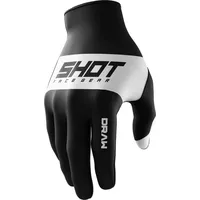 Shot Draw Sky Kinder Motocross Handschuhe, schwarz, Größe 12/13
