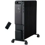 Klamer Ölradiator 2500 W Schwarz
