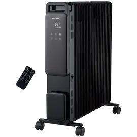 Klamer Ölradiator 2500 W Schwarz