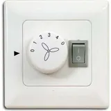 Pepeo Stufenschalter Deckenventilator mit Licht Aufputz