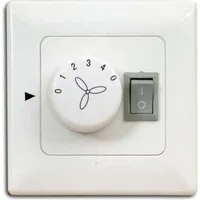 Pepeo Stufenschalter Deckenventilator mit Licht Aufputz