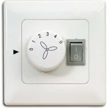 Pepeo Stufenschalter Deckenventilator mit Licht Aufputz