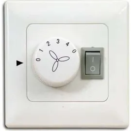 Pepeo Stufenschalter Deckenventilator mit Licht Aufputz