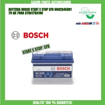 Bosch S4E 70Ah 12V