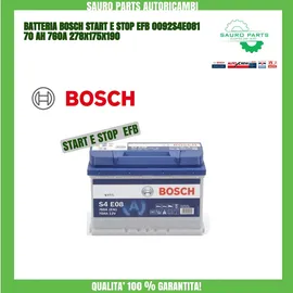 Bosch S4E 70Ah 12V