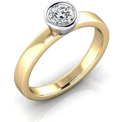 Verlobungsring VR29 585er Gelb-/Weiflgold - 7896