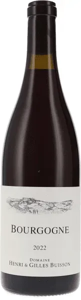 Bourgogne rouge AOC Henri & Gilles Buisson 2022 BIO