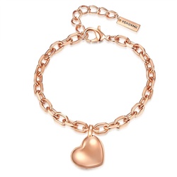 Yokoamii Armband Metall-Legierung in Gelbgold Armbänder & Armreife   Damen 