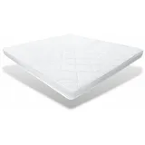 Matratzen Perfekt Tokio Viscoschaum Topper 140 x 200 cm weiß