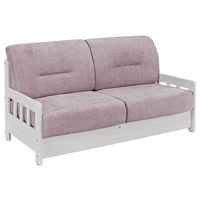 Livetastic Schlafsofa Rosa, Weiß, & 154x88x90 cm,