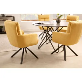 Riess-Ambiente Armlehnstuhl Polyester senfgelb