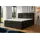 A&J MöbelLand Boxspringbett Dunkelgrau, Textil, H3, 160x200 cm, Schlafzimmer, Betten, Boxspringbetten