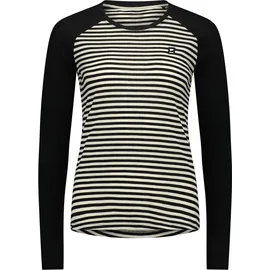 Mons Royale Merino Raglan Long Sleeve Sweatshirt Schwarz S