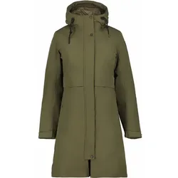ICEPEAK Damen Mantel AGRIGA, DUNKEL OLIVGRUN, 40