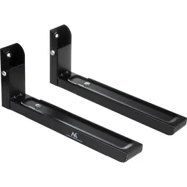 Maclean Brackets Universal Mikrowellenhalterung MC-915 schwarz