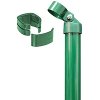 GAH Alberts Alberts Komplettset Zauneck-Set für Fix-Clip Pro® 122 cm zE grün