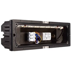 Light Base III Outdoor Wandeinbauleuchte IP65 Schwarz