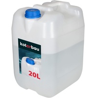 KOTARBAU® Wasserkanister 20L ohne Hahn Kunststoff Kanister für Wasser Kanister lebensmittelecht PVC Trinkwasserbehälter mit Schraubverschluss Trinkwasser Kanister Wasserbehälter