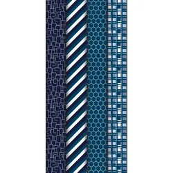 Clairefontaine 30x Geschenkpapier Excellia 80g, Blue Line, Rolle 2x0,70m, im Kartondisplay mit 30 Stück - Sortierung 202113C