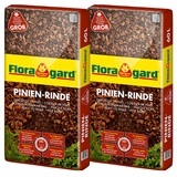 Floragard Pinien-Rinde 25-40 mm grob 2 x 60 l