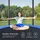 Songmics Trampolin 305 cm inkl. Sicherheitsnetz schwarz/blau