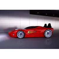 Autobett „Gts“ in Rot - Rot