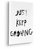 KOMAR Keilrahmenbild im Echtholzrahmen - Growing Up - Größe 30 x 40 cm - Wandbild, Kunstdruck, Wanddekoration, Design, Wohnzimmer, Schlafzimmer