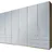 Wiemann Loft 300 x 216 x 58 cm weiß/eiche