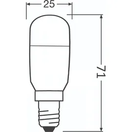 Philips LED Kühlschranklampe E14 3.2-25W/827 (929001325855)
