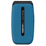 Maxcom Comfort MM828 4G Blau Klapphandy mit großem Display, SOS-Taste und 4G-Konnektivität