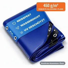 Nemaxx Abdeckplane 500 x 1000 cm Blau