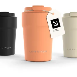 LARS NYSØM Thermo Kaffeebecher 0,38 l Pumpkin Orange