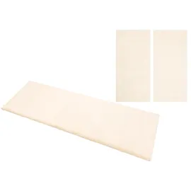 OTTO home Bettumrandung OTTO HOME "Mohan" Gr. 14, weiß, H:25mm, Obermaterial: 100% Wolle, Bettumrandungen, handgeknüpft, Bettvorleger, Läufer-Set für das Schlafzimmer