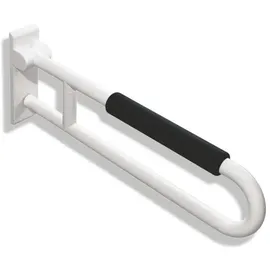 Hewi 801 Stützklappgriff Wandstützgriff 750 mm felsgrau