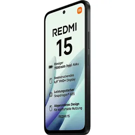 Xiaomi Redmi 15 4 GB RAM 128 GB Midnight Black
