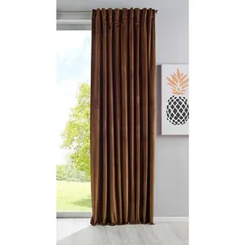 Gardinenbox Vorhang »Milano« HxB 280x135 cm, Braun