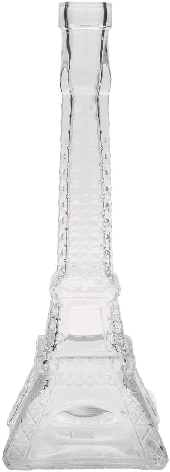 Botella de vidrio 'Torre Eiffel' de 200 ml, boca: corcho