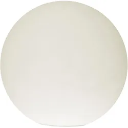 Leuchtobjekt outdoor KUGEL 30cm mit E27 Fassung - kaltweißes 1W Leuchtmittel