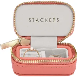 Stackers Travel Schmuck-Reisekästchen petite Grapefruit