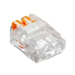 OBO 2054450 Universalklemme 2 starre-flexible Leiter 0, 2-2, 5mm2 Polycarbonat transparent 61 225 FL - 100 Stück