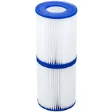 Bestway Global Holding Inc. Bestway Filterkartusche Gr. II Doppelpack, 10,6 x 13,6 cm
