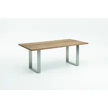 Niehoff Noah Gartentisch 160-260 x 95 x 76 cm Braun/Silberfarben