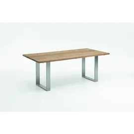 Niehoff Noah Gartentisch 160-260 x 95 x 76 cm Braun/Silberfarben