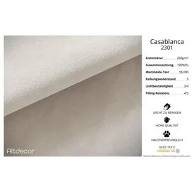 altdecor Boxspringbett 180 x 200 cm H3 Beige