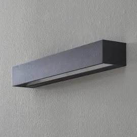Bega Studio Line Wandleuchte, LED, Aluminium/schwarz